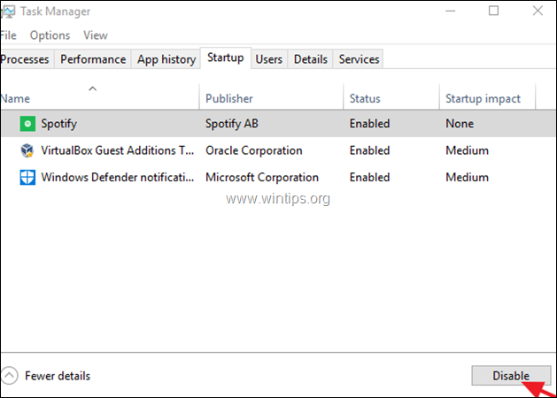 Cómo desactivar los programas de inicio en Windows 10.
