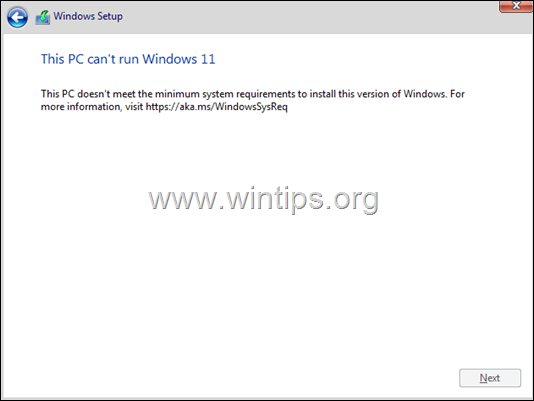 Cómo instalar Windows 11 desde USB en dispositivos TPM v1.2.
