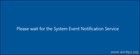 FIX: Por favor, espere a que el servicio de notificación del sistema cuando Logoff de RDS Server 2016/2019.